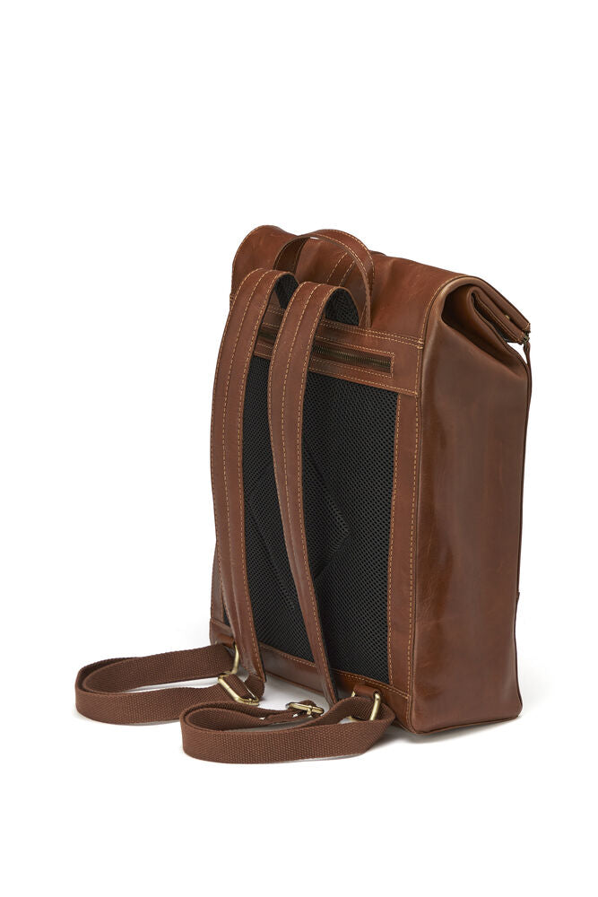 Leather Line Backpack