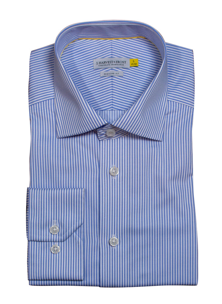 YB50 Twill Regular Sky Blue Stripe