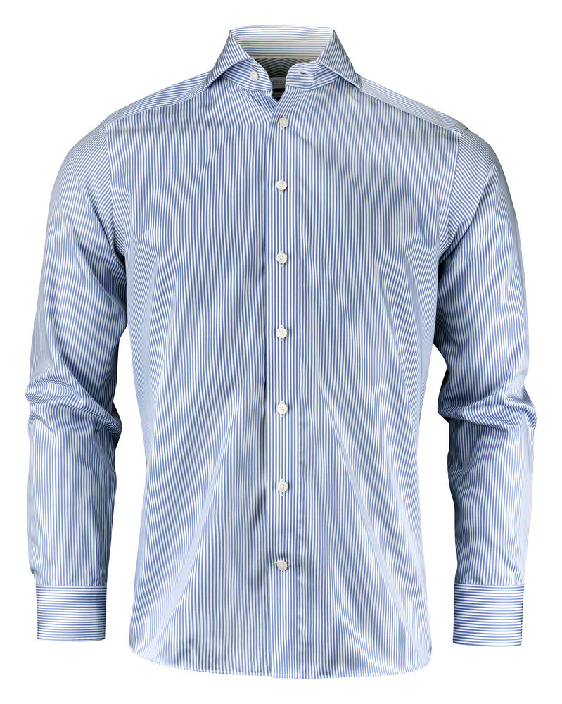 YB50 Twill Regular Navy Stripe