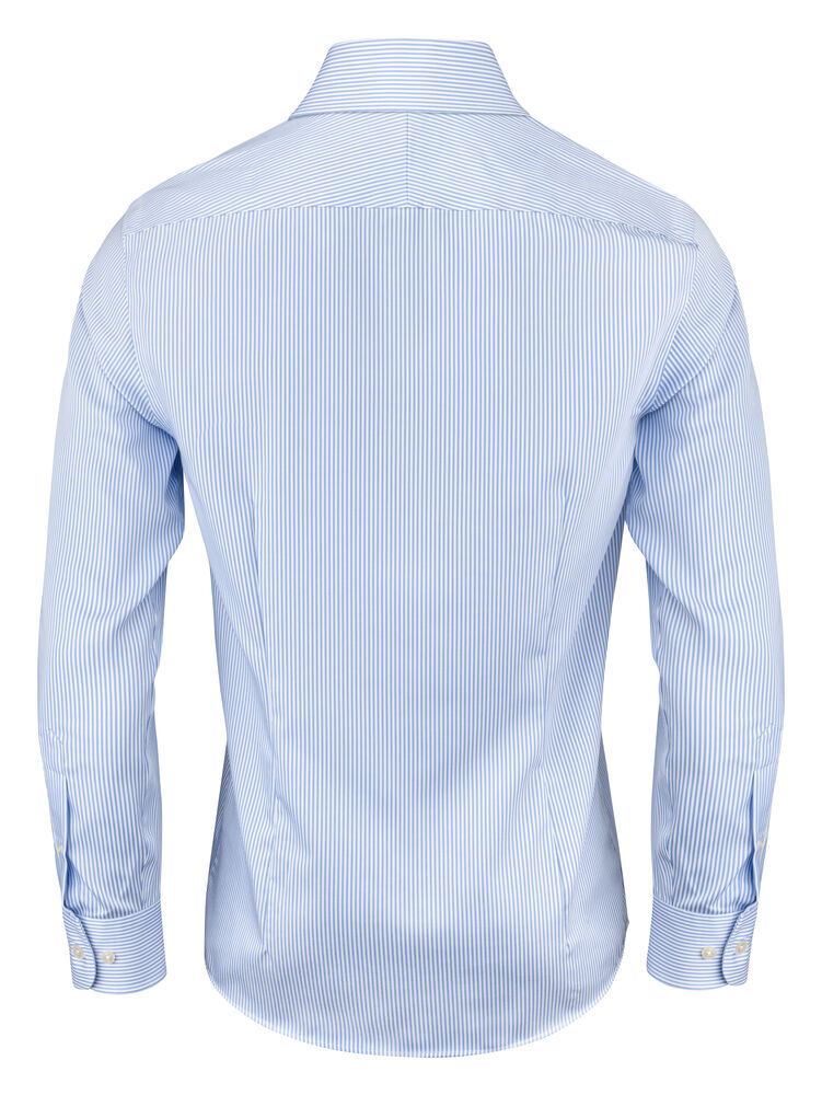 YB50 Twill Slim Sky Blue Stripe