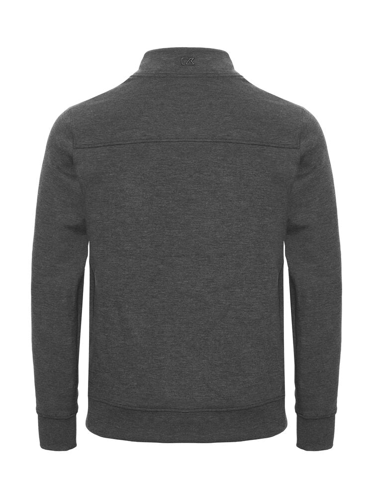 Pemberton Half Zip Men Anthracite Melange
